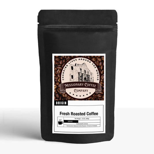 Missionary Coffee Company - Fresh Roasted Coffee - Front Packet